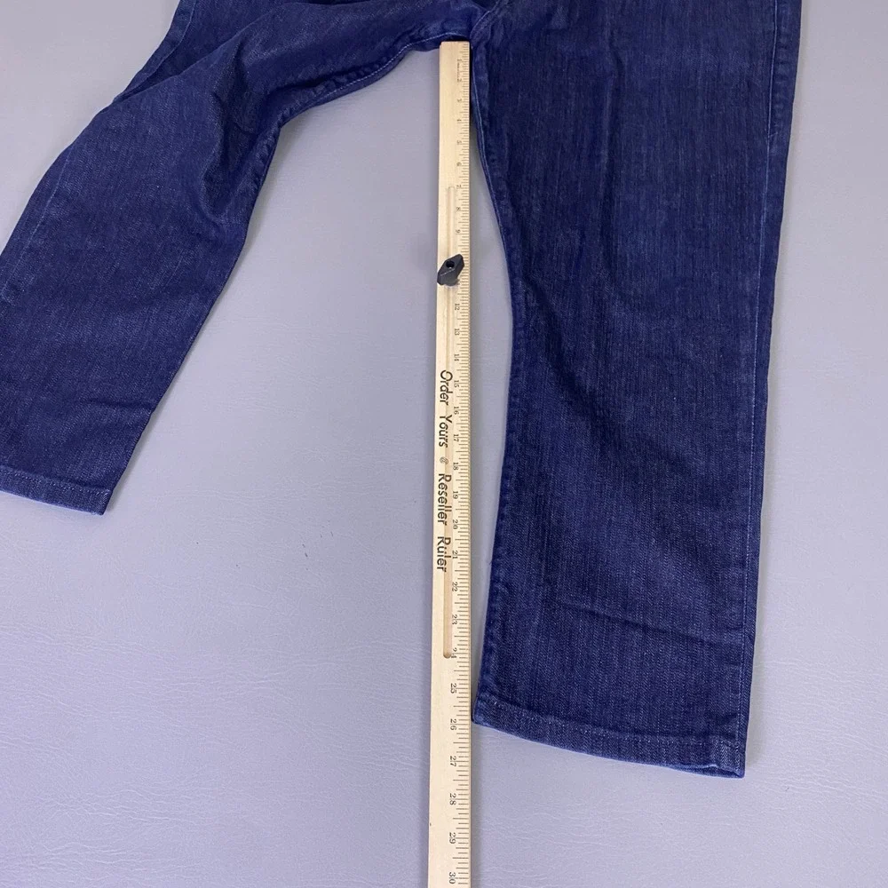 True‎ Religion Geno Relaxed Slim Jeans Men's 42x28 Blue Dark Wash Made In USA